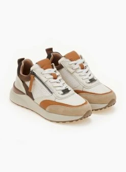 Sneakers δερμάτινα Carmela 160001 - Πάγου -The Fashion Project κατάστημα sneakers dermatina carmela 160001 106182 drru