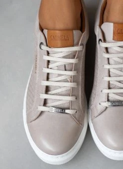 Sneakers δερμάτινα με Pattern Carmela 160214 - Πάγου -The Fashion Project κατάστημα sneakers dermatina me pattern carmela 160214 105618 bzbs