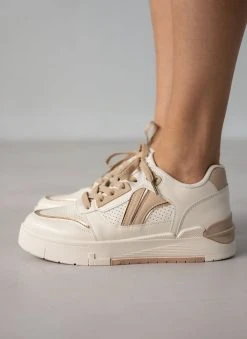 The Fashion Project Sneakers Flatform με διχρωμία στη σόλα - Μπεζ