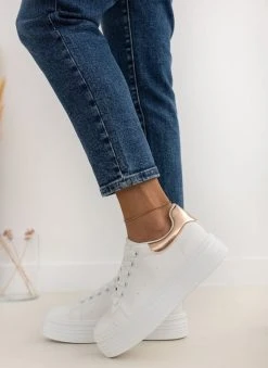 The Fashion Project Sneakers Flatforms - Χαλκός -The Fashion Project κατάστημα sneakers flatforms 105999 3n96