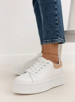 The Fashion Project Sneakers Flatforms - Χαλκός