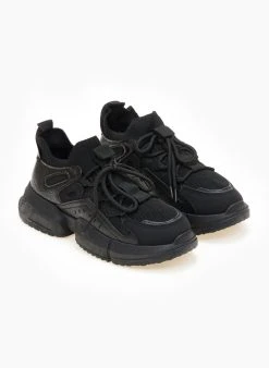 The Fashion Project Sneakers Slip On με Chunky σόλα - Μαύρο 9 The Fashion Project Sneakers Slip On με Chunky σόλα - Μαύρο -The Fashion Project κατάστημα sneakers kaltsa me chunky sola 106062 8mld