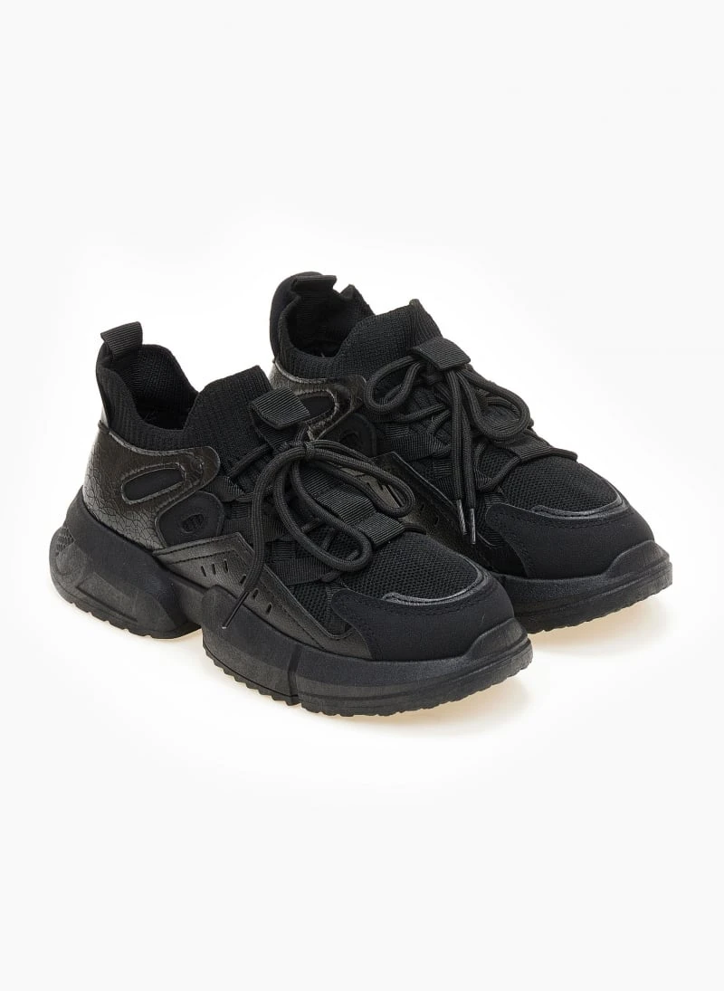 The Fashion Project Sneakers Slip On με Chunky σόλα - Μαύρο 3 The Fashion Project Sneakers Slip On με Chunky σόλα - Μαύρο - Image 3