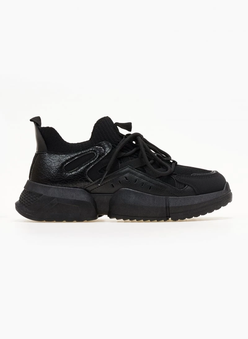 The Fashion Project Sneakers Slip On με Chunky σόλα - Μαύρο 2 The Fashion Project Sneakers Slip On με Chunky σόλα - Μαύρο - Image 2
