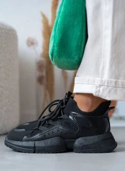 The Fashion Project Sneakers Slip On με Chunky σόλα - Μαύρο