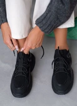 The Fashion Project Sneakers Slip On με Chunky σόλα - Μαύρο 13 The Fashion Project Sneakers Slip On με Chunky σόλα - Μαύρο -The Fashion Project κατάστημα sneakers kaltsa me chunky sola 106062 ihl8