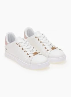 The Fashion Project Sneakers με μεταλλικές λεπτομέρειες - Ροζ -The Fashion Project κατάστημα sneakers kroko me metallikes leptomereies 101506 40xy