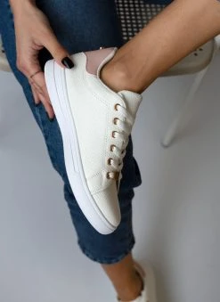 The Fashion Project Sneakers με μεταλλικές λεπτομέρειες - Ροζ -The Fashion Project κατάστημα sneakers kroko me metallikes leptomereies 101506 mr95