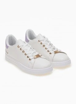 The Fashion Project Sneakers με μεταλλικές λεπτομέρειες - Λιλά 12 The Fashion Project Sneakers με μεταλλικές λεπτομέρειες - Λιλά -The Fashion Project κατάστημα sneakers kroko me metallikes leptomereies 101508 kdnw