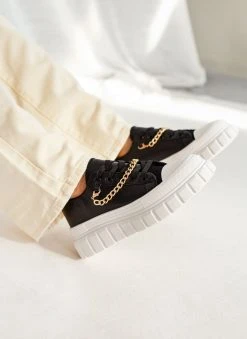 The Fashion Project Sneakers με αλυσίδα - Μαύρο -The Fashion Project κατάστημα sneakers me alusida 99757 g4ml
