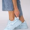 The Fashion Project Sneakers Chunky με διάτρητο ύφασμα - Γαλάζιο