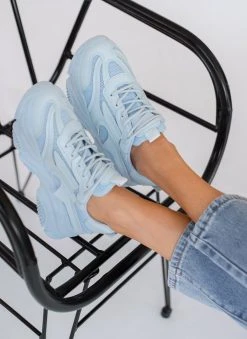 The Fashion Project Sneakers Chunky με διάτρητο ύφασμα - Γαλάζιο -The Fashion Project κατάστημα sneakers me chunky sola kai diatrito ufasma 101484 dsgw