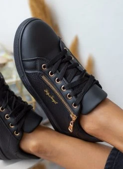 The Fashion Project Sneakers με διακοσμητικό φερμουάρ - Μαύρο -The Fashion Project κατάστημα sneakers me diakosmitiko fermouar 105987 35p4