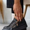 The Fashion Project Sneakers με διακοσμητικό φερμουάρ - Μαύρο