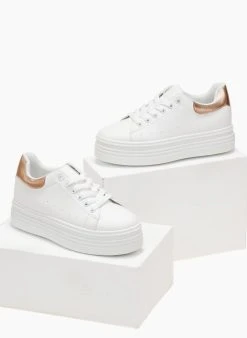 The Fashion Project Sneakers Flatforms - Χαλκός -The Fashion Project κατάστημα sneakers me dipli sola 105999 x4ra