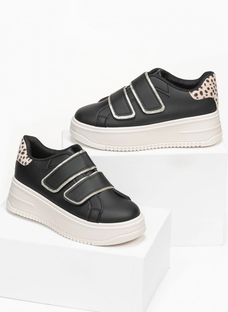 The Fashion Project Sneakers με διπλή σόλα και Glitter - Μαύρο 1 The Fashion Project Sneakers με διπλή σόλα και Glitter - Μαύρο