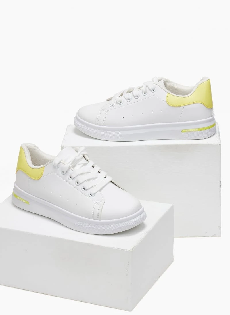 The Fashion Project Sneakers με διχρωμία - Κίτρινο 2 The Fashion Project Sneakers με διχρωμία - Κίτρινο - Image 2