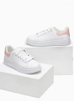 The Fashion Project Sneakers με διχρωμία - Λευκό/Ροζ 9 The Fashion Project Sneakers με διχρωμία - Λευκό/Ροζ -The Fashion Project κατάστημα sneakers me dixrwmia 110916 ckx8