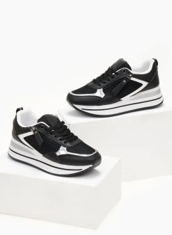 The Fashion Project Sneakers με φερμουάρ - Μαύρο -The Fashion Project κατάστημα sneakers me fermouar 106072 08lk