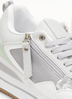 The Fashion Project Sneakers με φερμουάρ - Γκρι -The Fashion Project κατάστημα sneakers me fermouar 106074 ki6n