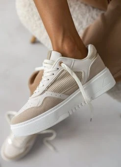 The Fashion Project Sneakers με Flatform σόλα - Μπεζ -The Fashion Project κατάστημα sneakers me flatform sola 105687 e6g5