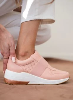 The Fashion Project Sneakers Slip On με λάστιχο - Nude -The Fashion Project κατάστημα sneakers me lastixo sto koutepie 86344 no6k