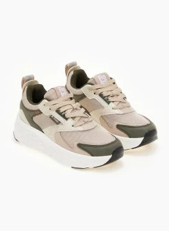 Sneakers Flatforms με Pattern Refresh 170129 - Μπεζ -The Fashion Project κατάστημα sneakers me leptomereia pattern refresh 170129 106531 h6lz