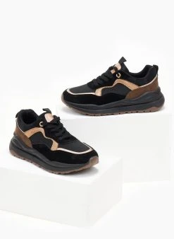 The Fashion Project Sneakers με μεταλιζέ λεπτομέρειες - Μαύρο 9 The Fashion Project Sneakers με μεταλιζέ λεπτομέρειες - Μαύρο -The Fashion Project κατάστημα sneakers me metalize leptomereies 106276 bws2