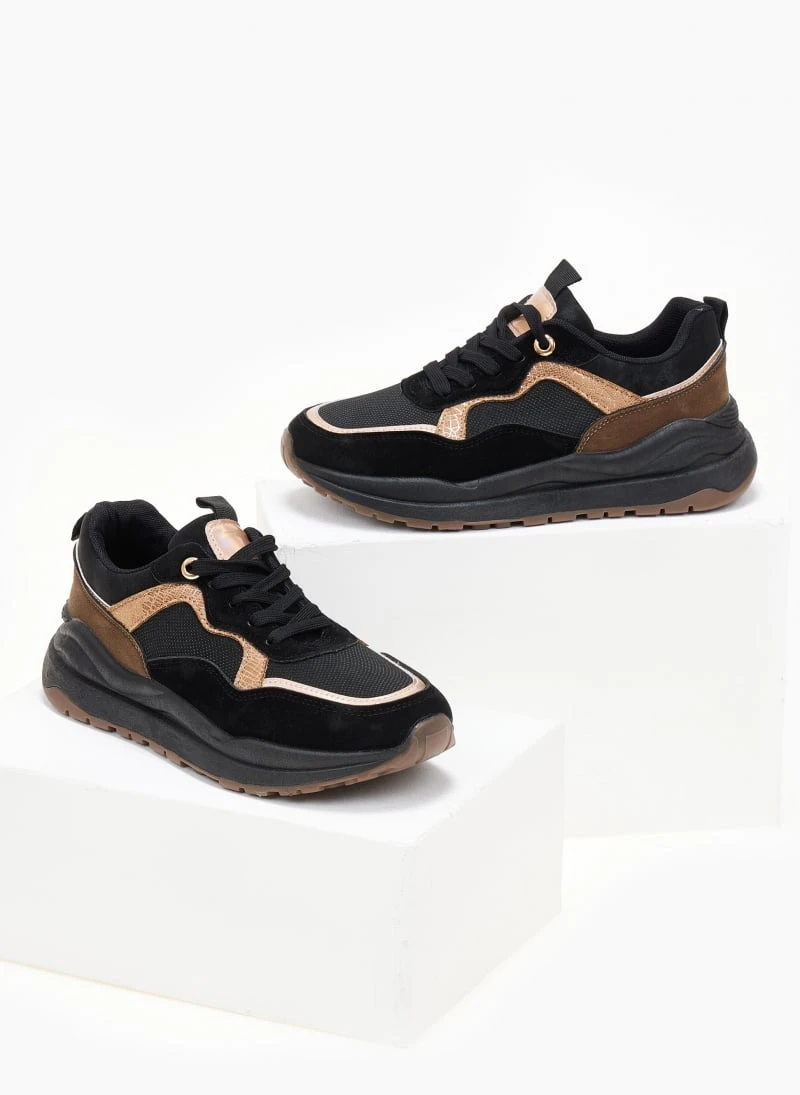 The Fashion Project Sneakers με μεταλιζέ λεπτομέρειες - Μαύρο 3 The Fashion Project Sneakers με μεταλιζέ λεπτομέρειες - Μαύρο - Image 3