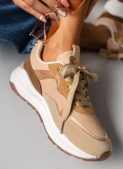 The Fashion Project Sneakers με μεταλιζέ λεπτομέρειες - Πούρο -The Fashion Project κατάστημα sneakers me metalize leptomereies 106278 2l6u