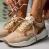 The Fashion Project Sneakers με μεταλιζέ λεπτομέρειες - Πούρο