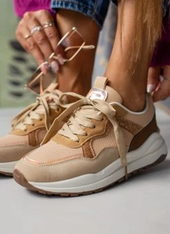 The Fashion Project Sneakers με μεταλιζέ λεπτομέρειες - Πούρο