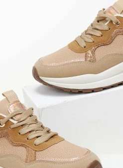 The Fashion Project Sneakers με μεταλιζέ λεπτομέρειες - Πούρο -The Fashion Project κατάστημα sneakers me metalize leptomereies 106278 8zca