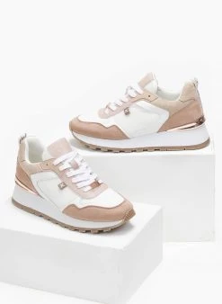 Xti Footwear Sneakers με μεταλλικά στοιχεία Xti 140870 - Nude 9 Xti Footwear Sneakers με μεταλλικά στοιχεία Xti 140870 - Nude -The Fashion Project κατάστημα sneakers me metallika stoixeia xti 140870 110272 1574