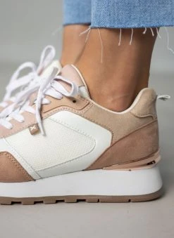 Xti Footwear Sneakers με μεταλλικά στοιχεία Xti 140870 - Nude 10 Xti Footwear Sneakers με μεταλλικά στοιχεία Xti 140870 - Nude -The Fashion Project κατάστημα sneakers me metallika stoixeia xti 140870 110272 jrhf