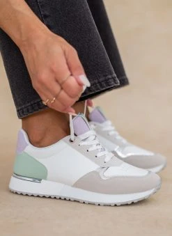 The Fashion Project Sneakers με μεταλλική λεπτομέρεια στη σόλα - Λευκό