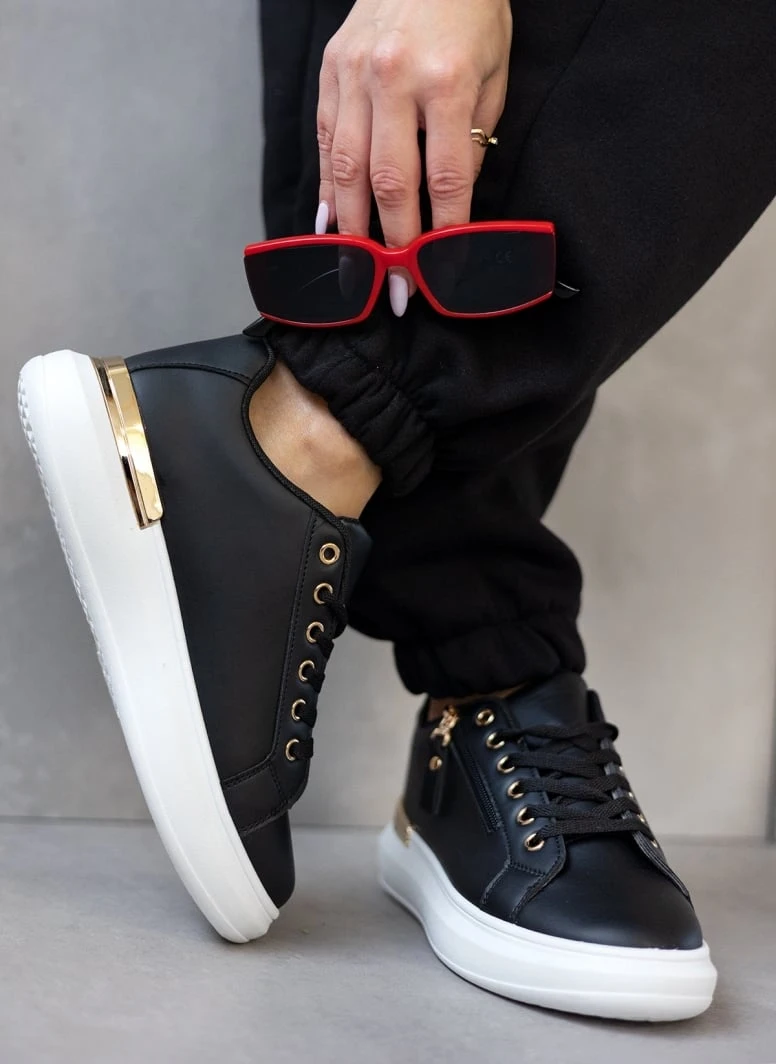 The Fashion Project Sneakers με μεταλλική λεπτομέρεια στη σόλα - Μαύρο 7 The Fashion Project Sneakers με μεταλλική λεπτομέρεια στη σόλα - Μαύρο - Image 7