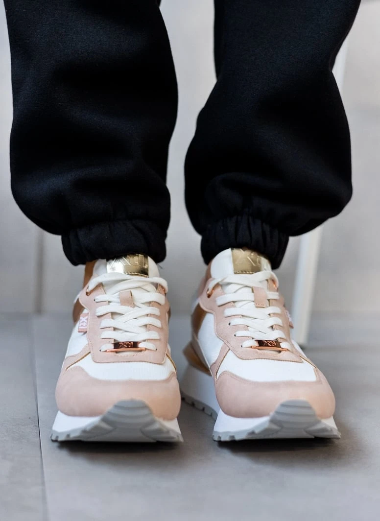 Xti Footwear Sneakers με μεταλλική λεπτομέρεια Xti 140851 - Nude 4 Xti Footwear Sneakers με μεταλλική λεπτομέρεια Xti 140851 - Nude - Image 4