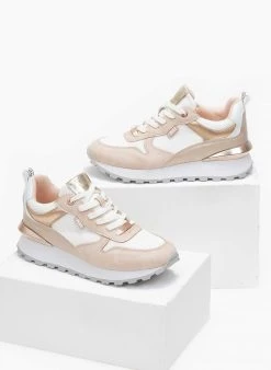 Xti Footwear Sneakers με μεταλλική λεπτομέρεια Xti 140851 - Nude 12 Xti Footwear Sneakers με μεταλλική λεπτομέρεια Xti 140851 - Nude -The Fashion Project κατάστημα sneakers me metalliki leptomereia xti 140851 110200 651b