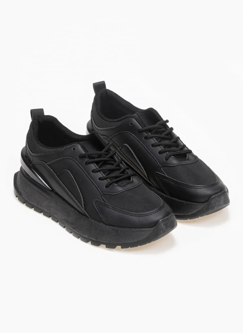 The Fashion Project Sneakers με μονοκόμματη σόλα - Μαύρο 5 The Fashion Project Sneakers με μονοκόμματη σόλα - Μαύρο - Image 5