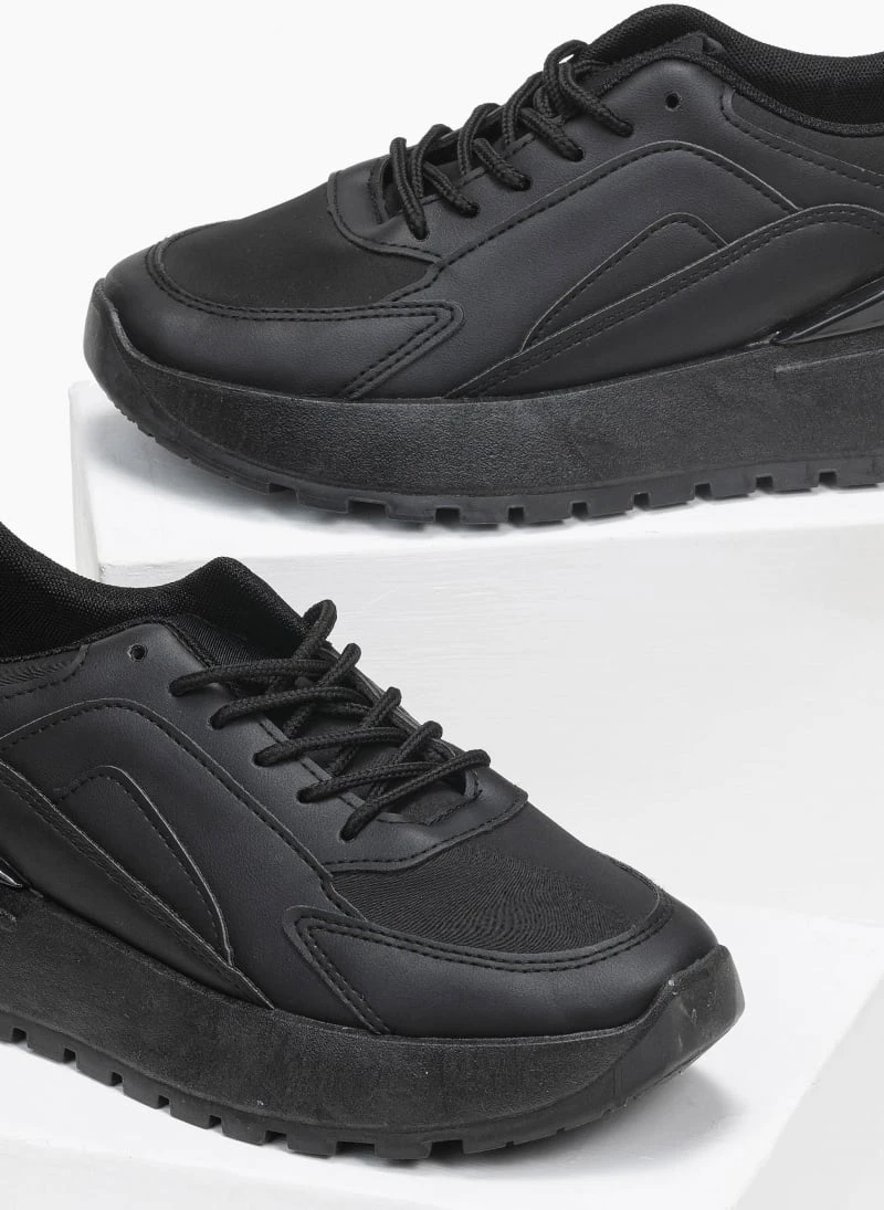 The Fashion Project Sneakers με μονοκόμματη σόλα - Μαύρο 3 The Fashion Project Sneakers με μονοκόμματη σόλα - Μαύρο - Image 3