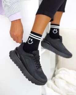 The Fashion Project Sneakers με μονοκόμματη σόλα - Μαύρο 10 The Fashion Project Sneakers με μονοκόμματη σόλα - Μαύρο -The Fashion Project κατάστημα sneakers me monokommati sola 95814 mhk5