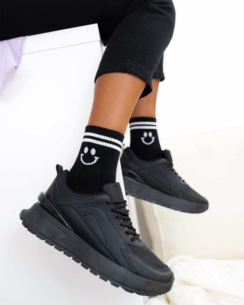 The Fashion Project Sneakers με μονοκόμματη σόλα - Μαύρο 1 The Fashion Project Sneakers με μονοκόμματη σόλα - Μαύρο