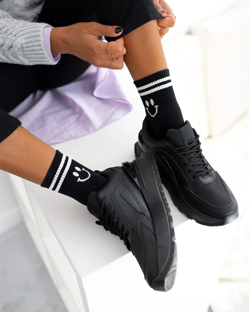 The Fashion Project Sneakers με μονοκόμματη σόλα - Μαύρο 7 The Fashion Project Sneakers με μονοκόμματη σόλα - Μαύρο - Image 7