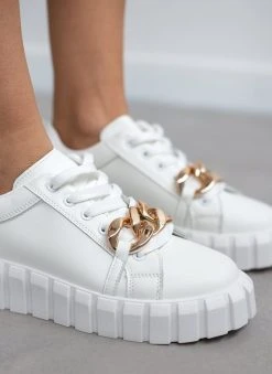 The Fashion Project Sneakers με Oversized αλυσίδα - Λευκό 10 The Fashion Project Sneakers με Oversized αλυσίδα - Λευκό -The Fashion Project κατάστημα sneakers me oversized alusida 99734 5xx6