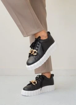 The Fashion Project Sneakers με Oversized αλυσίδα - Μαύρο -The Fashion Project κατάστημα sneakers me oversized alusida 99735 2b85