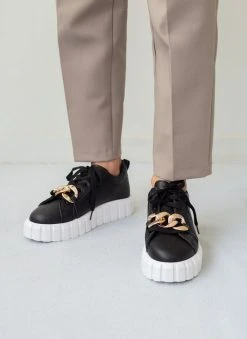 The Fashion Project Sneakers με Oversized αλυσίδα - Μαύρο -The Fashion Project κατάστημα sneakers me oversized alusida 99735 l58u