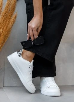 The Fashion Project Sneakers με Print λεπτομέρεια - Leopard -The Fashion Project κατάστημα sneakers me print leptomereia 110550 gkiu