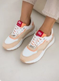 Xti Footwear Sneakers με συνδυασμό υλικών Xti 141369 - Μπεζ