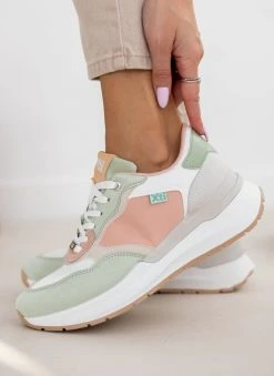 Xti Footwear Sneakers με συνδυασμό υλικών Xti 141369 - Μέντα